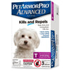 Pet Armor Pro Advanced KILLS AND REPELS T 4  to 10 Lbs