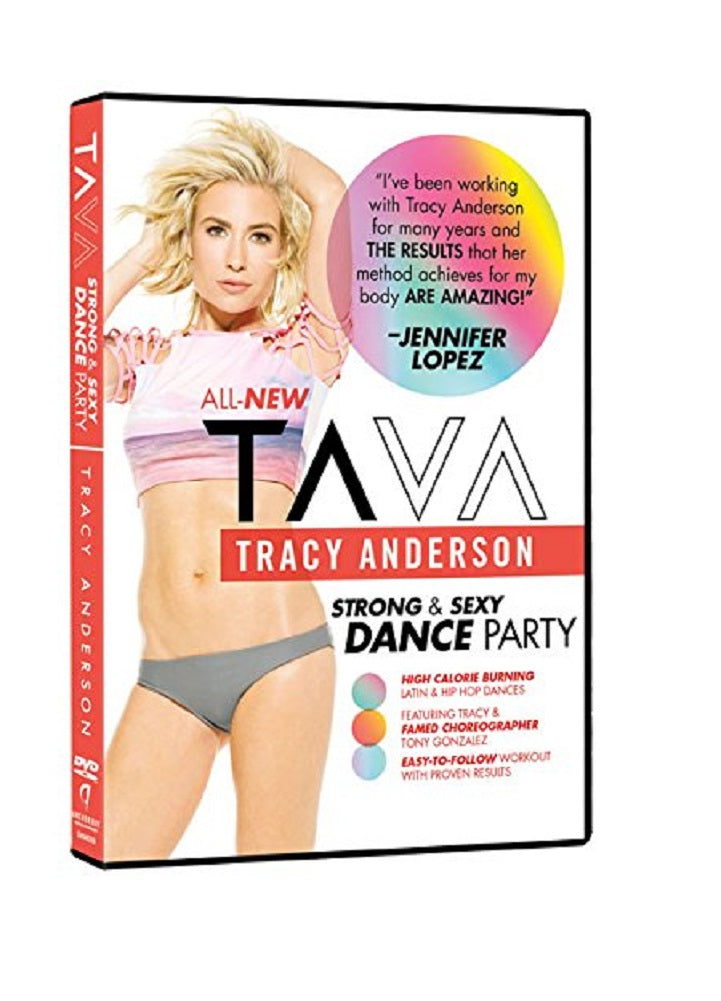 Tracy Anderson Ta Va Strong and Sexy Dance Party DVD workout video