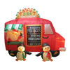 Holiday Living 6-ft x 7.71-ft Lighted Fish Taco Truck Christmas Inflatable