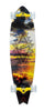 Kryptonics Torpedo Cruiser Complete Skateboard Tahiti Fishtail Longboard, 40"