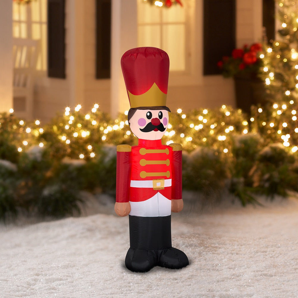 Holiday Time Inflatable Holiday Time Airblown Inflatable Toy Soldier 4FT | My Quick Buy