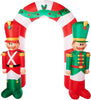 Gemmy Holiday Time Inflatable - Toy Soldier Archway (9 ft. Tall)