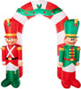 Gemmy Holiday Time Inflatable - Toy Soldier Archway (9 ft. Tall)