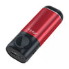 Tech Squared 3-in-1 5K MAH Portable Charger, Red