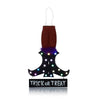 Halloween Color-Changing Witch Shoe Trick-or-Treat Sign Decoration