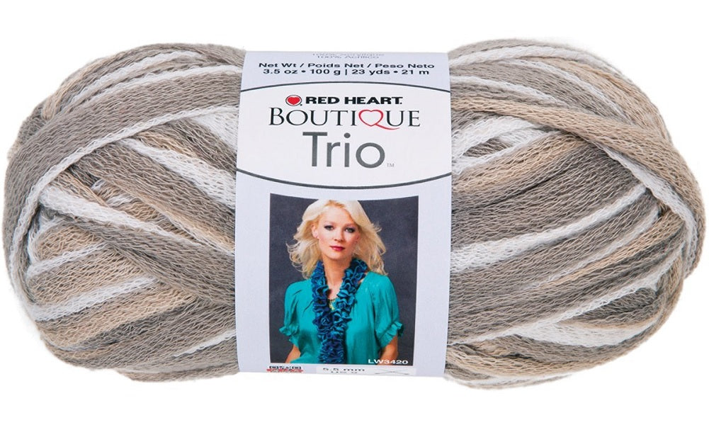 Red Heart Boutique Trio Yarn-Shale