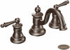 Moen TS418ORB Waterhill Two-Handle Bathroom Faucet Trim Kit,Oil Rubbed Bronze
