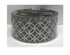 2.5" Wide x 50 Yards Premium Deep Turquoise Emerald Gold Glitter Wired Ribbon Extra Large Roll
