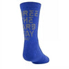 Under Armour Performance Crew Socks Youth 13.5K-4Y Blue/White Assorted 3 Pair