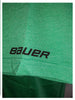Bauer Short Sleeve Varsity Youth Green T-Shirt, Medium