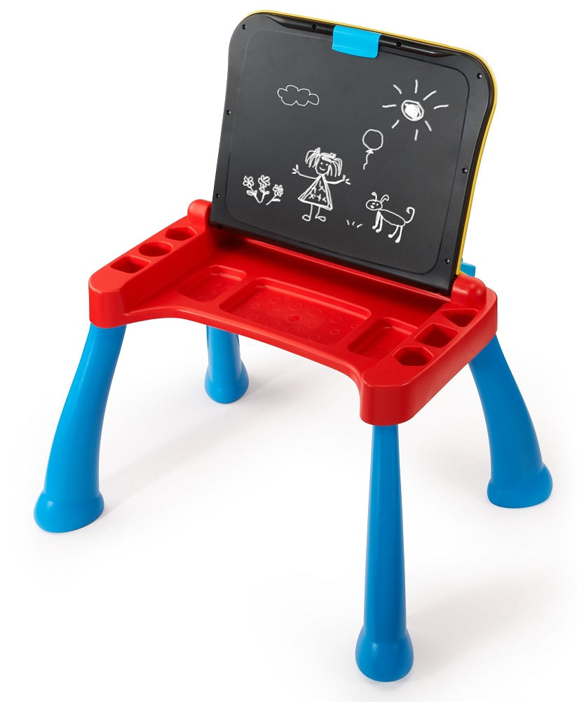 VTech Touch & Learn Activity Desk Deluxe Interactive Learning System ...