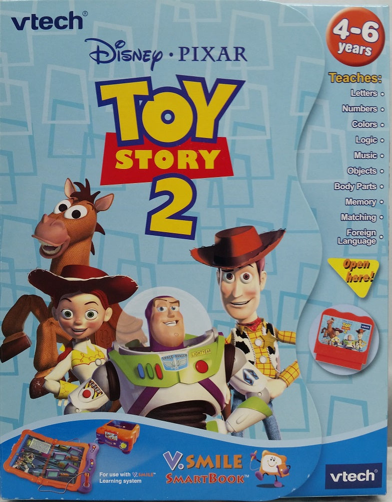 VTech V smile SmartBook Story Book Disney Pixar Toy Story 2