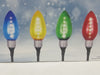 Holiday Time Pathway Meteor Rain Light Bulbs 4-Pack