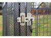 SummerHawk Ranch Powder-Coated Steel Walk-In Animal Enclosure, 40 Sq Ft