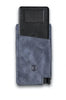 Ekster Senate Slim Leather Wallet RFID Blocking Quick Card Access Steel Blue
