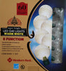 Member's Mark Super Bright LED G40 Lights 8 Function Warm White, 60 Count