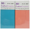 4-Piece Foilpress Bundle Metal Dies Male/Female & Pearl Cardstock Pink/Blue