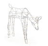 Home Accents Holiday 30 in.LED  80-Light White Wire Doe