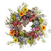 Winter Lane Battery Operated 24 LED Wreath with Ornaments Jeweltone 229520