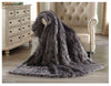 Hotel Premier Luxury Faux Fur Throw, Wolf