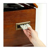 Victrola Nostalgic Aviator Wood 7-in-1 Bluetooth Turntable Entertainment Center, Mahogany
