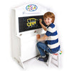 Jupiter Workshops 20001 Wooden Activity Station Toy, White