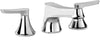 Toto TB230DD#CP Wyeth Deck-Mount Tub Filler Trim, Polished Chrome