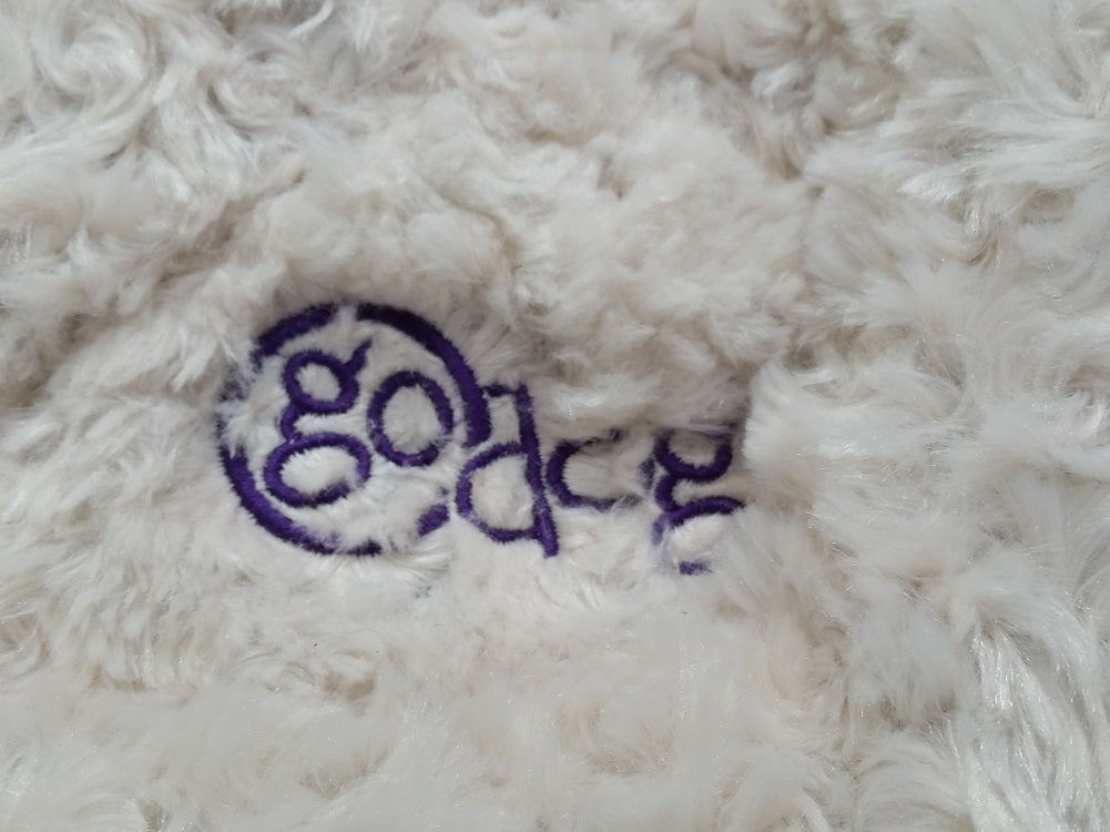 Godog bed bubble bolster top with chew guard technology