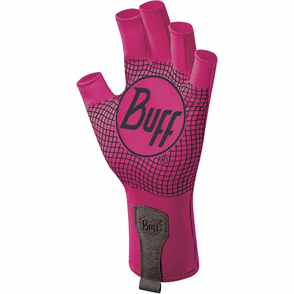 Buff Sport Series Water 2 Gloves Fuchsia, Medium-Large