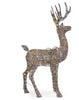 Home Accents Holiday 5.5 ft Meadow Frost Animated LED Brown Deer