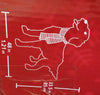Home Accents Holiday 4 ft Christmas LED Lighted Fuzzy Golden Retriever