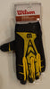 Wilson GST Skill Football Gloves Yellow, Adult XX-Large