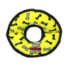 Tuffy Mega Ultimate 4 Way Ring Dog Toy, Yellow