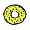 Tuffy Mega Ultimate 4 Way Ring Dog Toy, Yellow