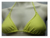 Xhilaration Women's String Bikini Top Yellow, X-Small