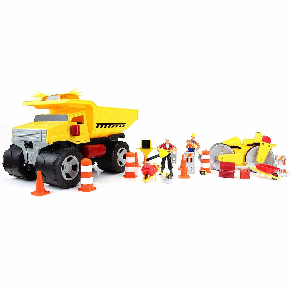 Mighty Rigz 30-Piece Street Construction Play Set | My Quick Buy